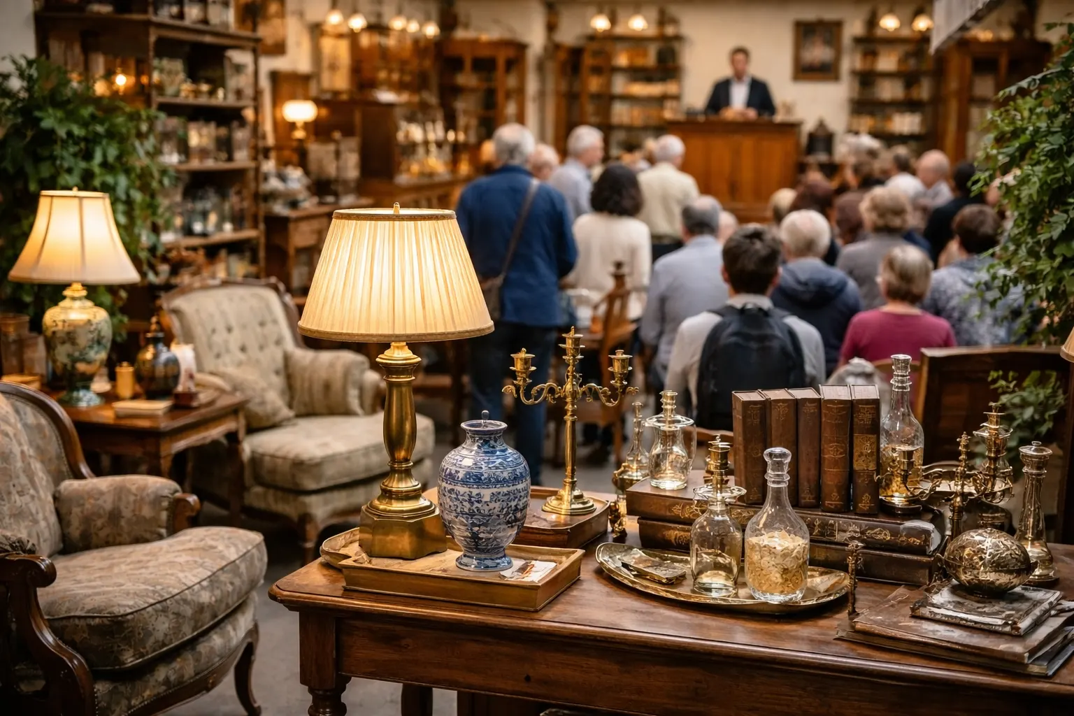 antik secondhand auktion